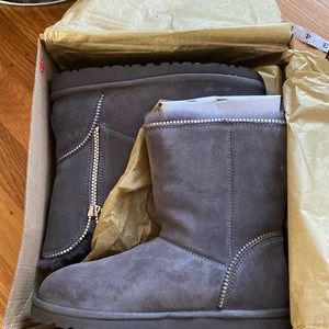 Brand new UGG dark grey boot ( junior/adult )